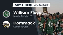 Recap: William Floyd  vs. Commack  2023