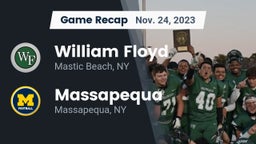 Recap: William Floyd  vs. Massapequa  2023
