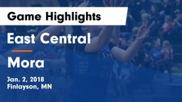 East Central  vs Mora  Game Highlights - Jan. 2, 2018