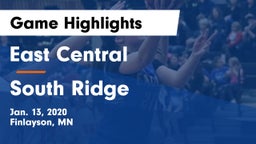 East Central  vs South Ridge  Game Highlights - Jan. 13, 2020