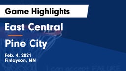 East Central  vs Pine City  Game Highlights - Feb. 4, 2021