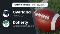 Recap: Overland  vs. Doherty  2017