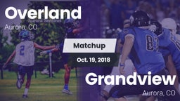 Matchup: Overland  vs. Grandview  2018