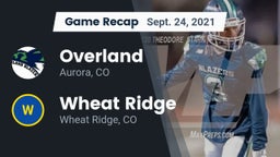 Recap: Overland  vs. Wheat Ridge  2021
