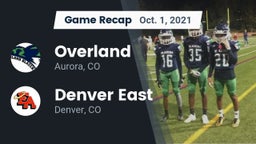 Recap: Overland  vs. Denver East  2021