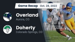 Recap: Overland  vs. Doherty  2022