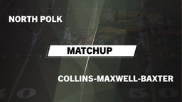 Matchup: North Polk High vs. Collins-Maxwell-Baxter  2016