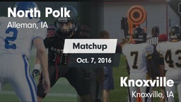 Matchup: North Polk High vs. Knoxville  2016