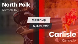 Matchup: North Polk High vs. Carlisle  2017