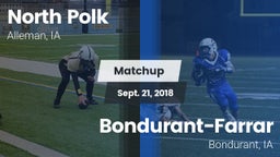 Matchup: North Polk High vs. Bondurant-Farrar  2018