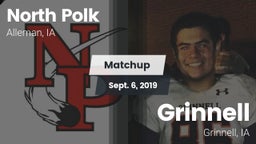 Matchup: North Polk High vs. Grinnell  2019