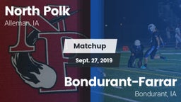 Matchup: North Polk High vs. Bondurant-Farrar  2019