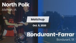 Matchup: North Polk High vs. Bondurant-Farrar  2020