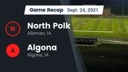 Recap: North Polk  vs. Algona  2021
