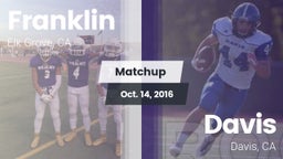 Matchup: Franklin  vs. Davis  2016
