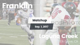 Matchup: Franklin  vs. Laguna Creek  2017