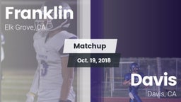 Matchup: Franklin  vs. Davis  2018