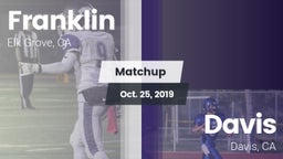 Matchup: Franklin  vs. Davis  2019