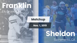 Matchup: Franklin  vs. Sheldon  2019