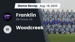 Recap: Franklin  vs. Woodcreek 2023