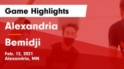 Alexandria  vs Bemidji  Game Highlights - Feb. 12, 2021