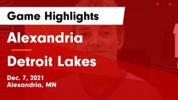 Alexandria  vs Detroit Lakes  Game Highlights - Dec. 7, 2021