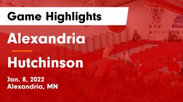 Alexandria  vs Hutchinson  Game Highlights - Jan. 8, 2022