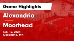 Alexandria  vs Moorhead  Game Highlights - Feb. 12, 2022