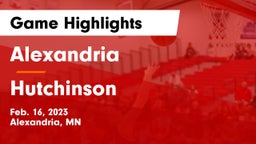 Alexandria  vs Hutchinson  Game Highlights - Feb. 16, 2023