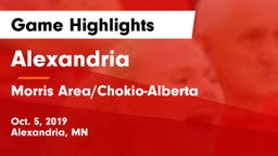 Alexandria  vs Morris Area/Chokio-Alberta Game Highlights - Oct. 5, 2019