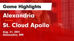 Alexandria  vs St. Cloud Apollo  Game Highlights - Aug. 31, 2021