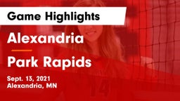 Alexandria  vs Park Rapids  Game Highlights - Sept. 13, 2021