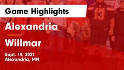 Alexandria  vs Willmar  Game Highlights - Sept. 14, 2021