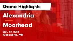 Alexandria  vs Moorhead  Game Highlights - Oct. 12, 2021