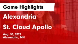 Alexandria  vs St. Cloud Apollo  Game Highlights - Aug. 30, 2022