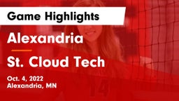 Alexandria  vs St. Cloud Tech Game Highlights - Oct. 4, 2022