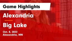 Alexandria  vs Big Lake  Game Highlights - Oct. 8, 2022