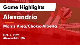 Alexandria  vs Morris Area/Chokio-Alberta Game Highlights - Oct. 7, 2023