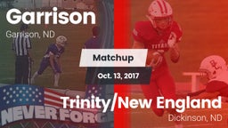 Matchup: Garrison  vs. Trinity/New England  2017