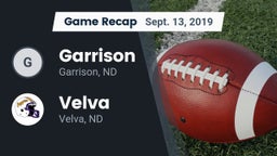 Recap: Garrison  vs. Velva  2019