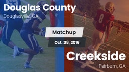 Matchup: Douglas County High vs. Creekside  2016