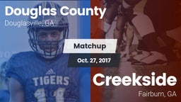 Matchup: Douglas County High vs. Creekside  2017