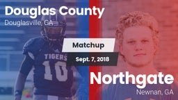 Matchup: Douglas County High vs. Northgate  2018