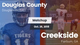 Matchup: Douglas County High vs. Creekside  2018