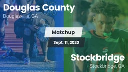 Matchup: Douglas County High vs. Stockbridge  2020