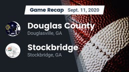 Recap: Douglas County  vs. Stockbridge  2020