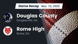 Recap: Douglas County  vs. Rome High 2020