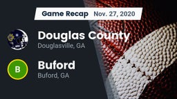 Recap: Douglas County  vs. Buford  2020