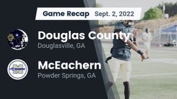 Recap: Douglas County  vs. McEachern  2022