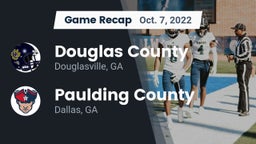 Recap: Douglas County  vs. Paulding County  2022